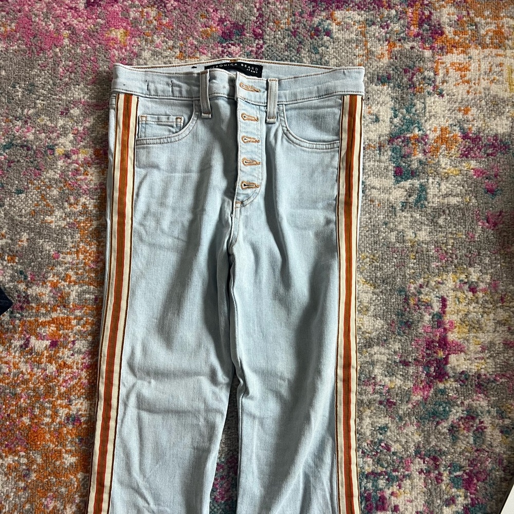 Veronica Beard Carolyn 10” Baby boot jeans